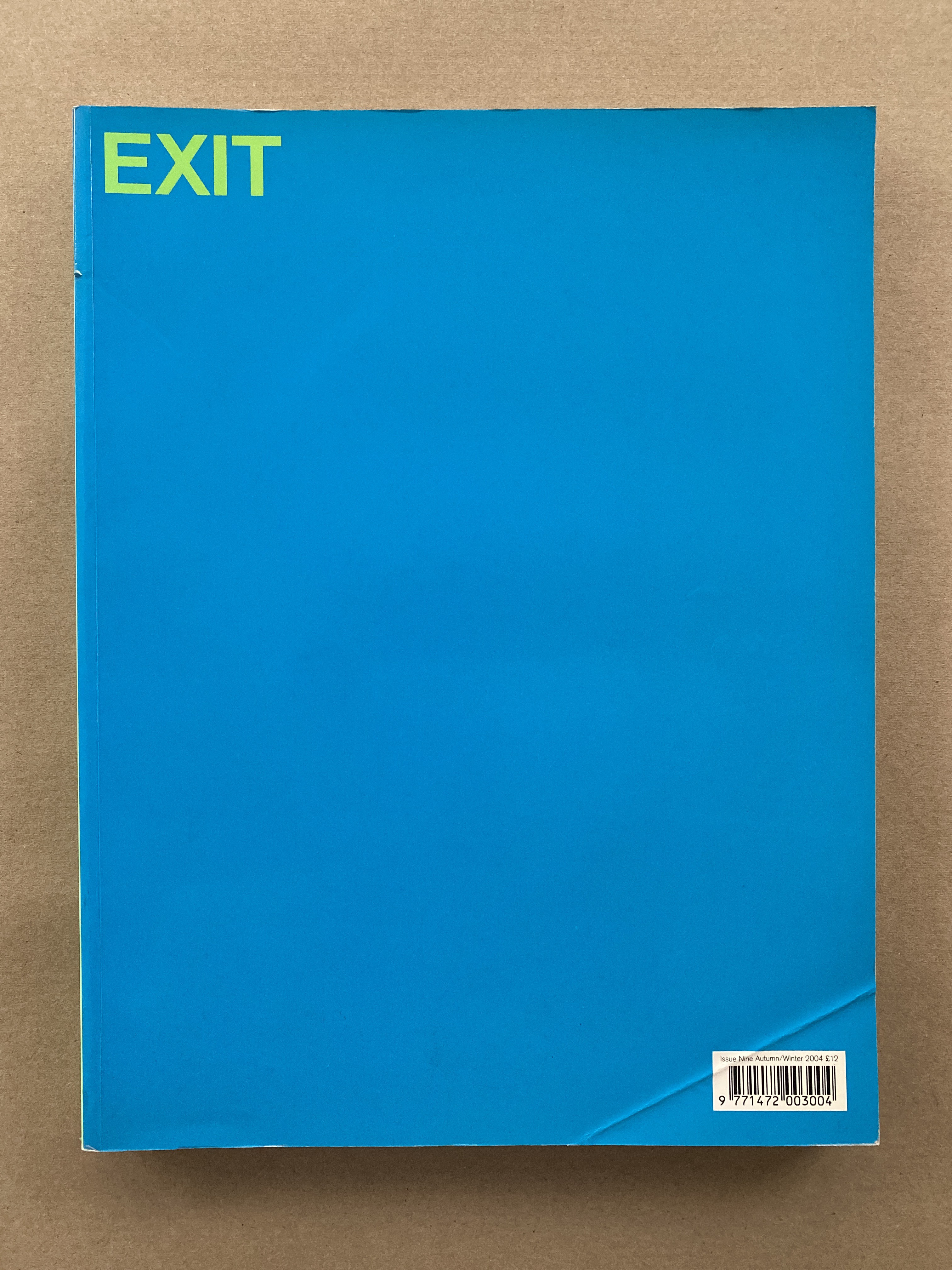 Exit Magazine, Issue #2, 3, 7, 8, 9, 34 / 2001 -> 2008 | Choose issue from list - Bild 13 von 18