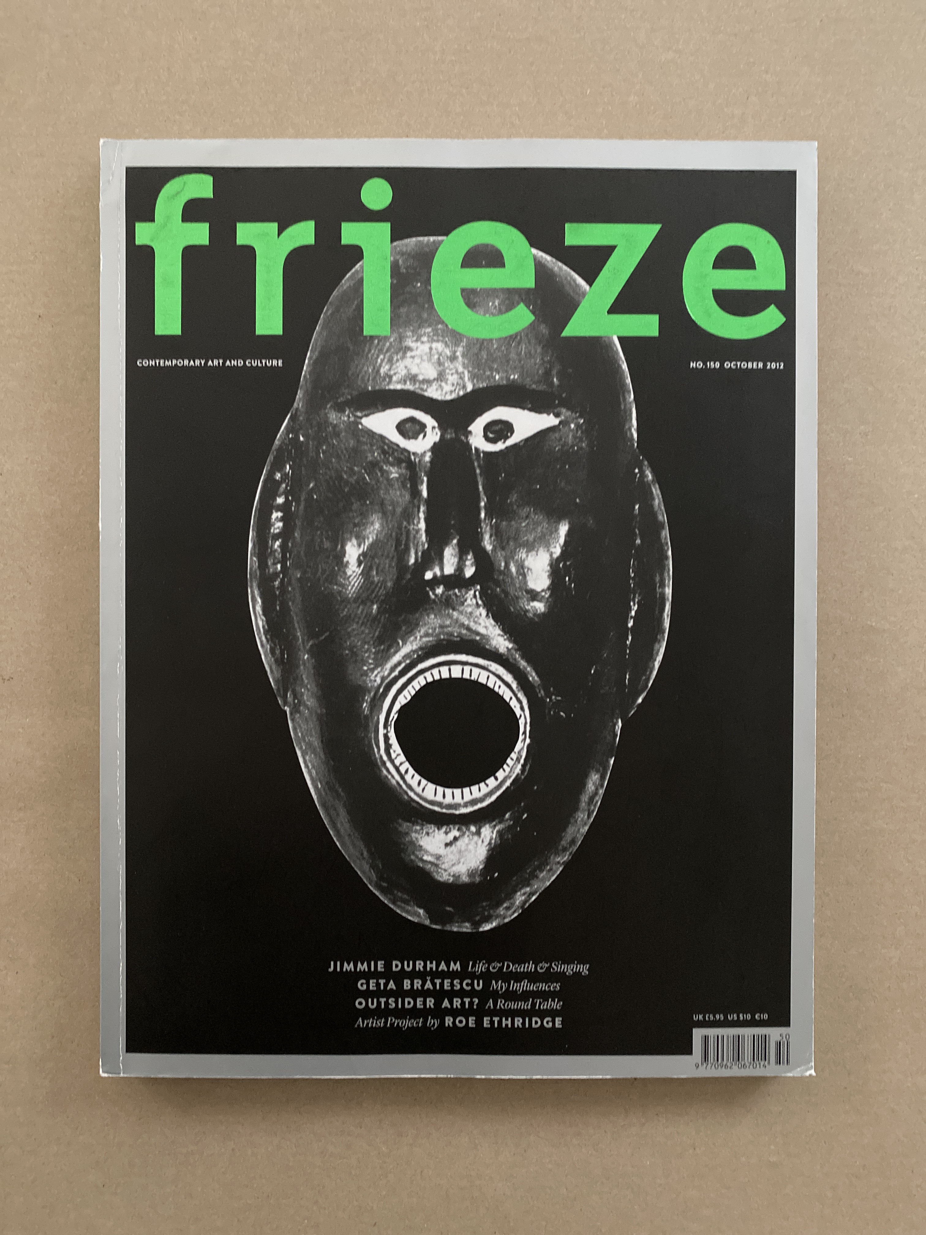 Frieze Magazine, Issue #1 -> #150 / 1991 -> 2012 | Choose issue from list - Picture 62 of 63
